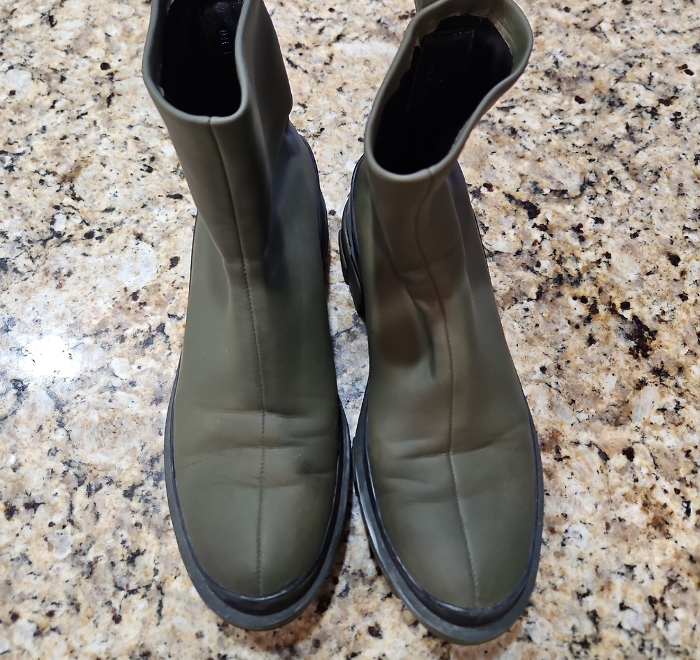 Rag And Bone Olive Green Boots